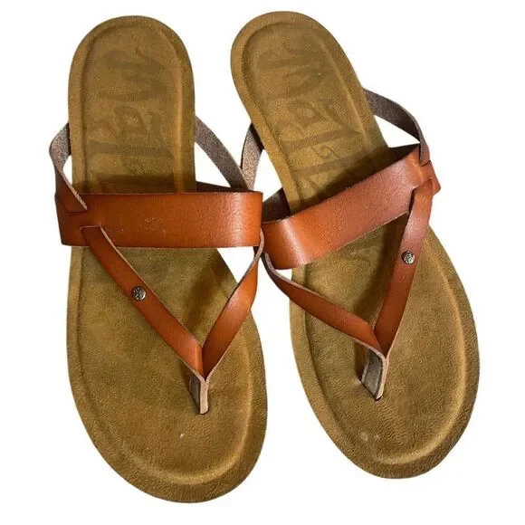 Maldives Sandals Brown Size 8 - Picture 1 of 4
